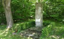 Obelisk upamiętniający bitwę pod Grunwaldem.