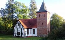 Zabytkowy kościół ryglowo-murowany