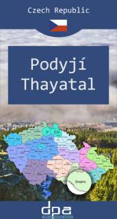 Mapa Parki narodowe Podyje i Thayatal 