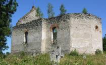 ruiny cerkwi z kamienia