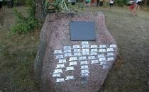 Pamiątkowy kamień zasłużonym Brdzie w Nogawicy