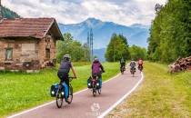Trasa rowerowa w Południowym Tyrolu