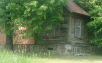 Stary, drewniany dom żuławski