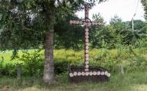 Krzyż na rozstaju drógna południe  od Huciska, Mariusz Maryniak