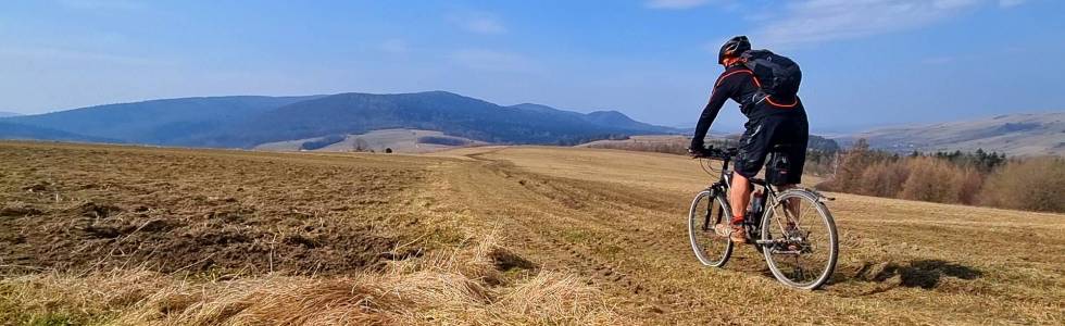 Pogórze Jasielskie –  rowerem granicą Magurskiego Parku Narodowego (trekking/grevel) – 83 km