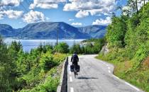 Rowerem nad Sognefjordem