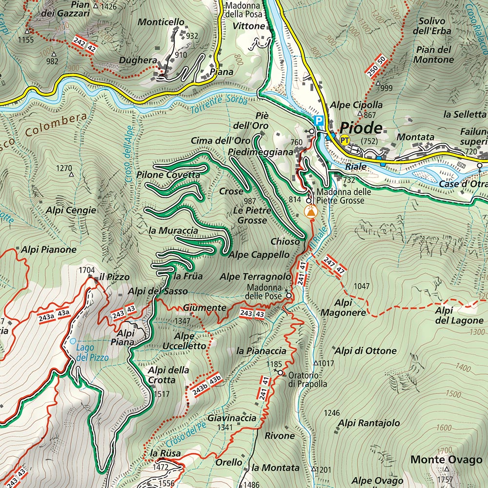 Valsesia: część południowo-zachodnia