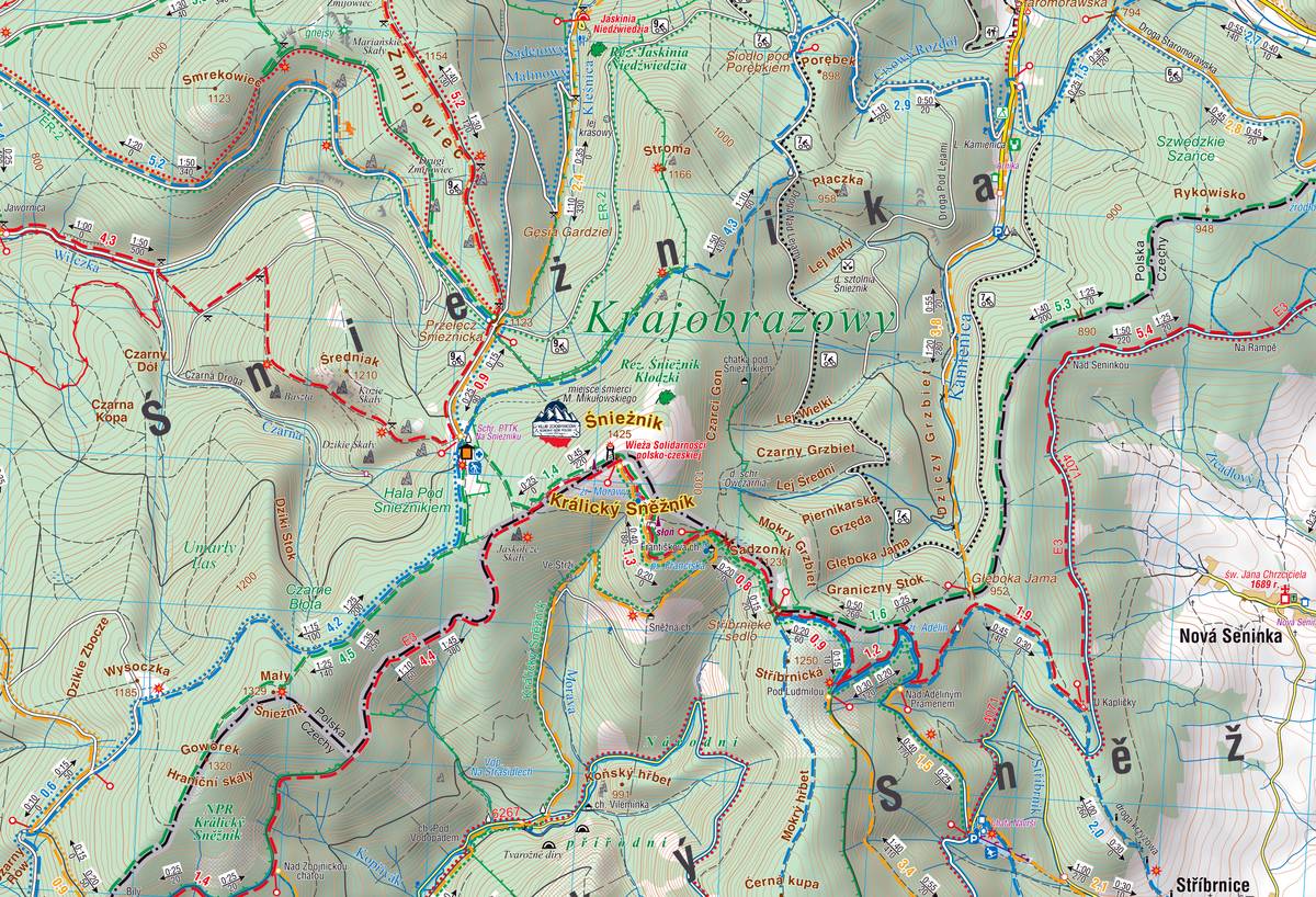 Śnieżnik Mountains and Bialskie Mountains