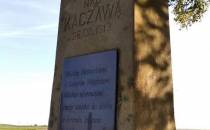 Obelisk upamiętniający wielką bitwę nad Kaczawą 1813 r.