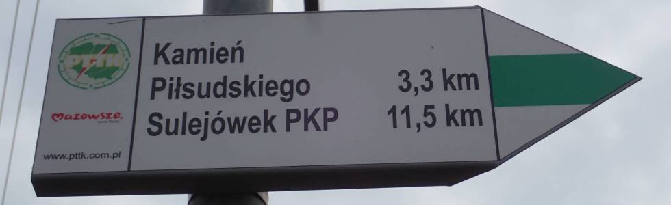 Szlak Marysin Wawerski - Sulejówek - Pieszy Zielony ver. 2022