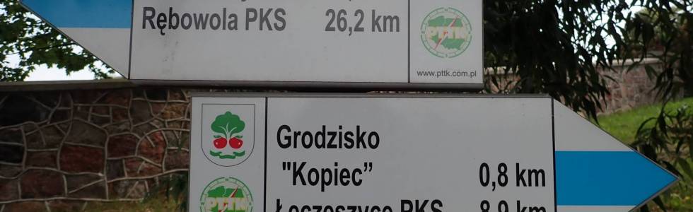 Szlak Rębowola - Łęczeszyce - Pieszy Niebieski ver. 2022