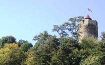 Czchów – ruiny zamku – baszta