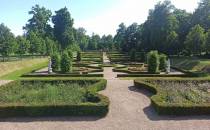ogród barokowy w Podzamczu Chęcińskim