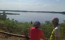 Punkt widokowy na jezioro Charzykowskie