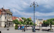 Rynek w Pszczynie.