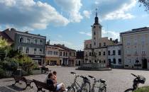 Rynek w Skoczowie.