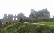 ruiny zamku w Rabsztynie