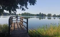 Pomost nad jeziorem Przechlewskim
