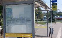 Przystanek autobusowy - Jezioro Długie