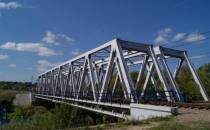 Most kolejowy nad Wkrą