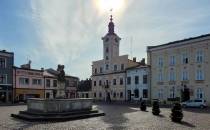 Rynek w Skoczowie.