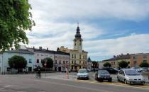 Rynek w Strumieniu.