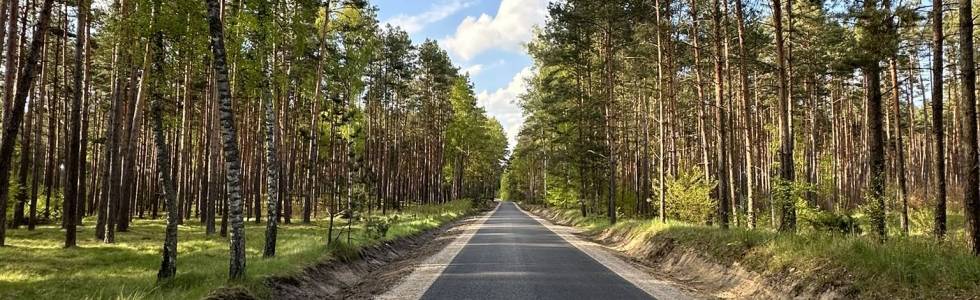 Szlak Brdy odcinek drugi prom Sokole-Kuźnica - Rytel wieś