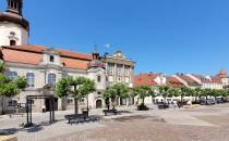 Rynek w Pszczynie.