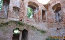 Ruiny zamku w Tworkowie.