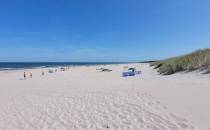 Jedna z najszerszych i najczystszych plaż nad Bałtykiem.