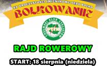 Plakat Bolokowanie rajd rowerowy