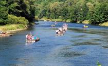 Nie jest to porywający rafting, ale widoki warte są wydania stówki.