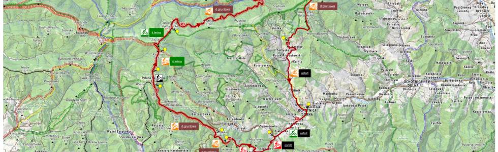 Rowerowy Luuz-Trybsz-Lapszanka-Zar-Dursztyn-Czarna Gora