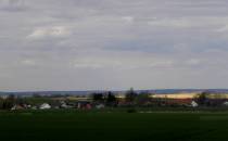 panorama na Ligotę Wlk. z tego miejsca