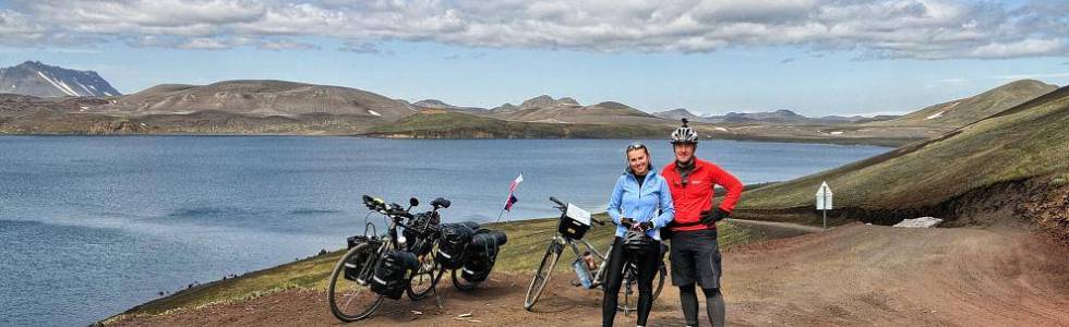 Na rowerach po południowej Islandii