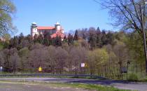 widok na zamek w N.Wiśniczu