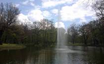 fontanna w parku