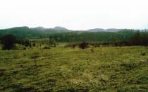 Łąki w kowalowej widok na grzbiet Lesistej