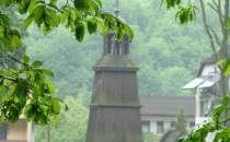 Zabytkowa kapliczka i dzwonnica drewniana w Czernichowie