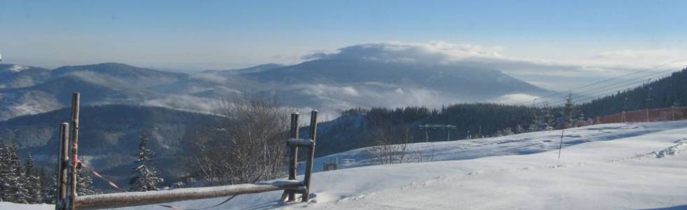 Zimowe Beskidy 2014 dzień 5 (z Hali Miziowej do Przełęczy Glinnej).