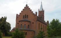 Korzeńsko - kościół poewangelicki, obecnie pw. św. Jana Pawła II