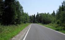 897 - trasa rowerowa - droga w kierunku Wetliny