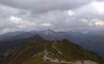 Widok na Tatry Wysokie