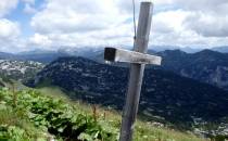 Totes Gebirge, Loser - krzyż na szczycie