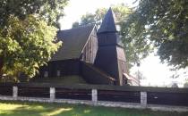 kościół  drewniany  w bojszowie