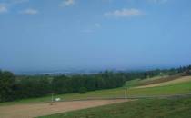 panorama ze wzgórza