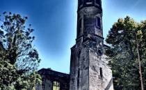 Miłków - ruiny kościoła ewangelickiego
