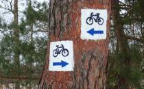 Oznakowanie szlaku rowerowego