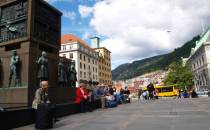 W centrum Bergen