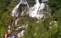 Jeden z najpiękniejszych wodospadów - Tvindefossen